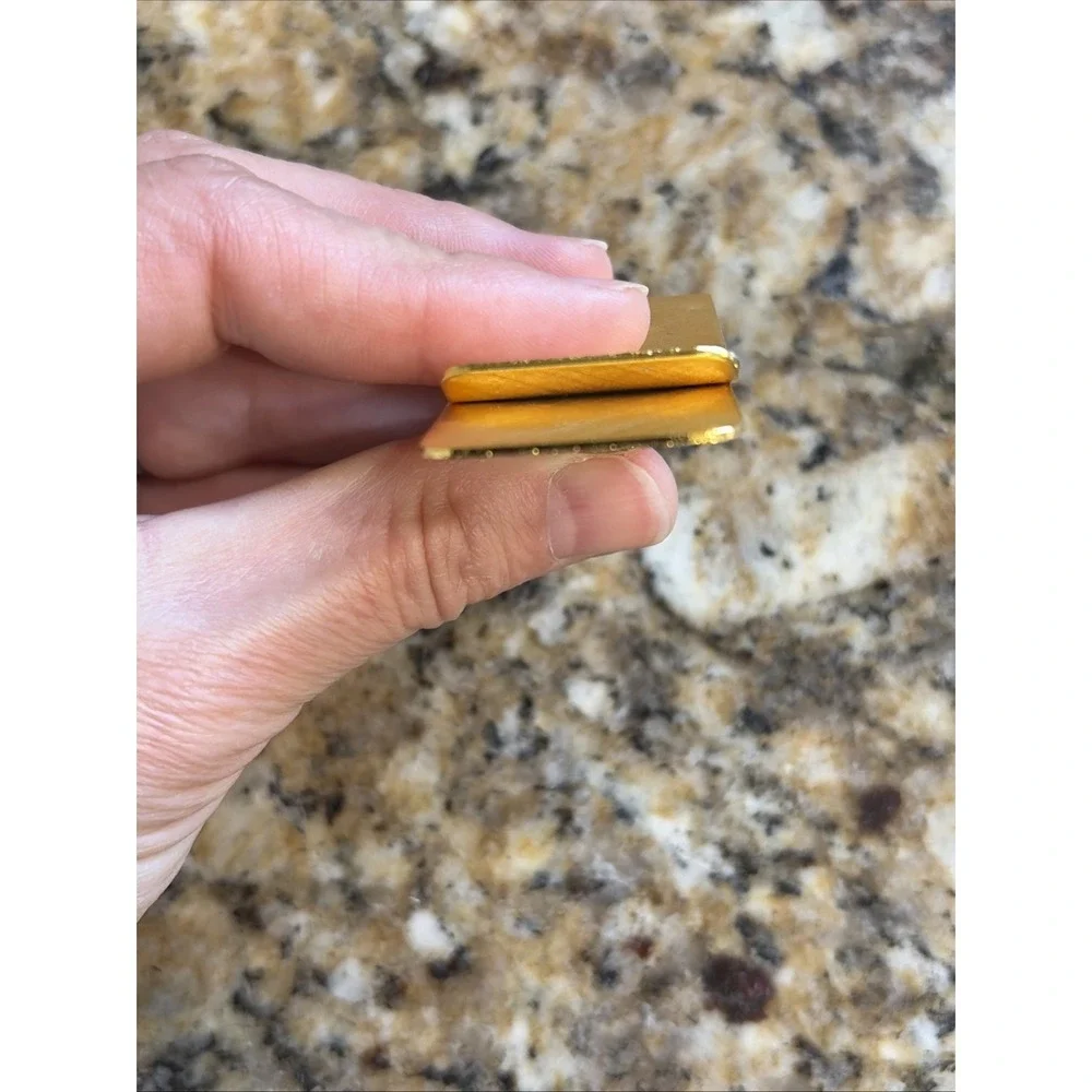 Vintage VTG Gold Plated Golf Bob Hope Memorabilia Collectible Money Clip‎